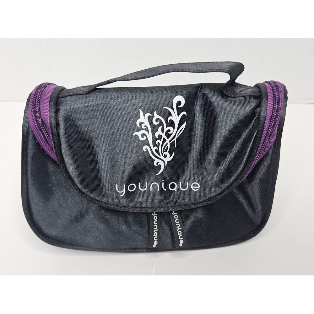 Younique Small Handled Makeup Travel Bag Brush Holder Cosmetic Case